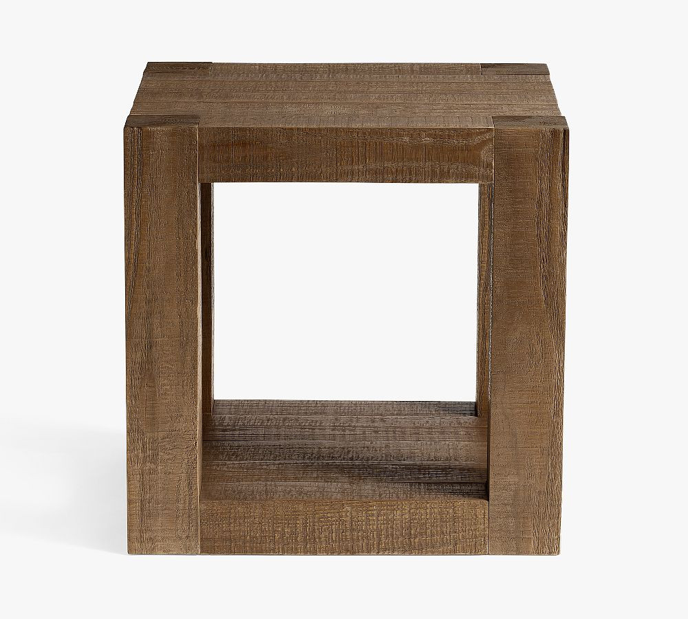 Rockport Reclaimed Wood Side Table (24") | Pottery Barn (US)