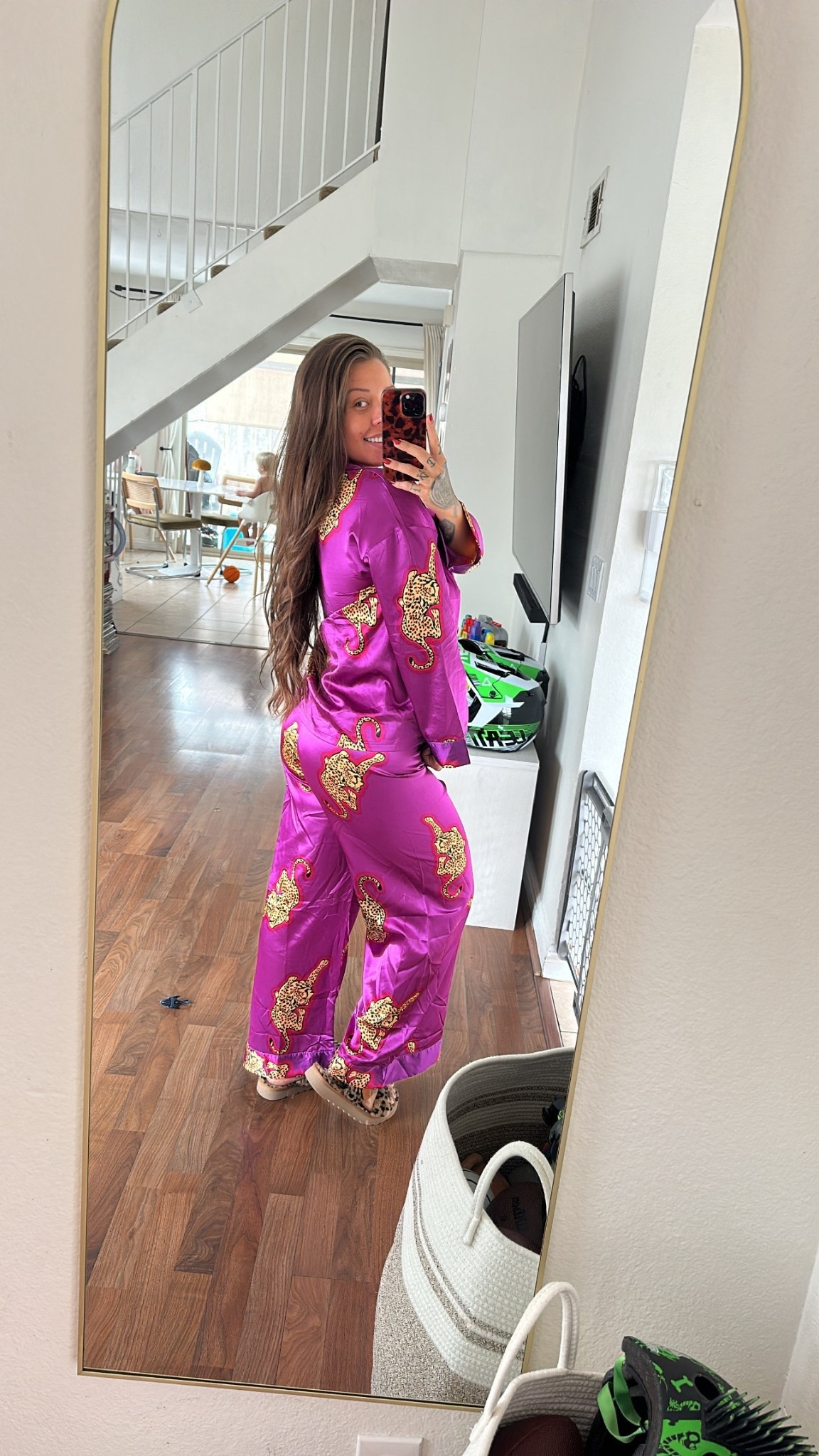 PJ SET 💜🐆

from SHEIN 
wearing a LRG

#LTKSaleAlert #LTKHome #LTKStyleTip
