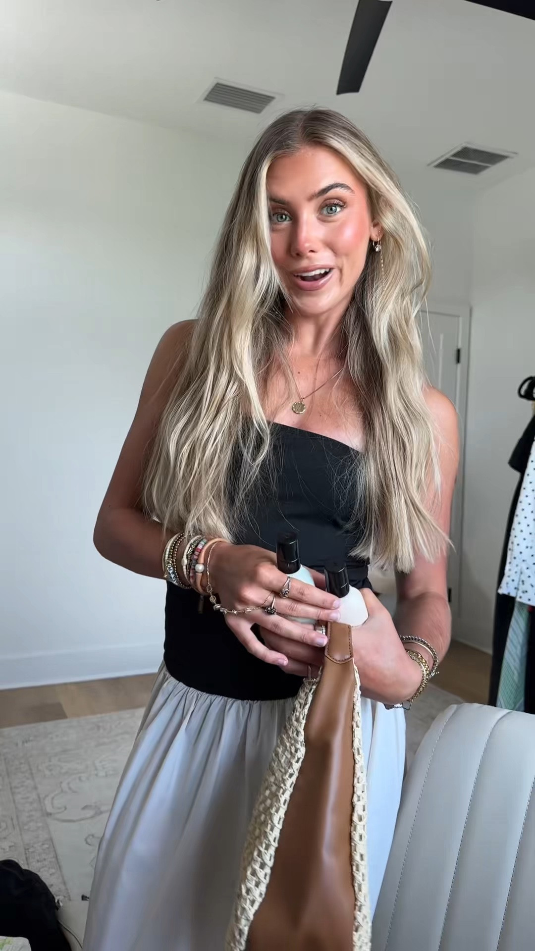 the perfect outfit finishing touches and I’m not just talking about the straw bag because @loccitane just came out with two new hair and body mists we have crème brûlée and pistachio!! 🤤 @Sephora has

#LTKgrwm #LTKselfcare #LTKBeauty