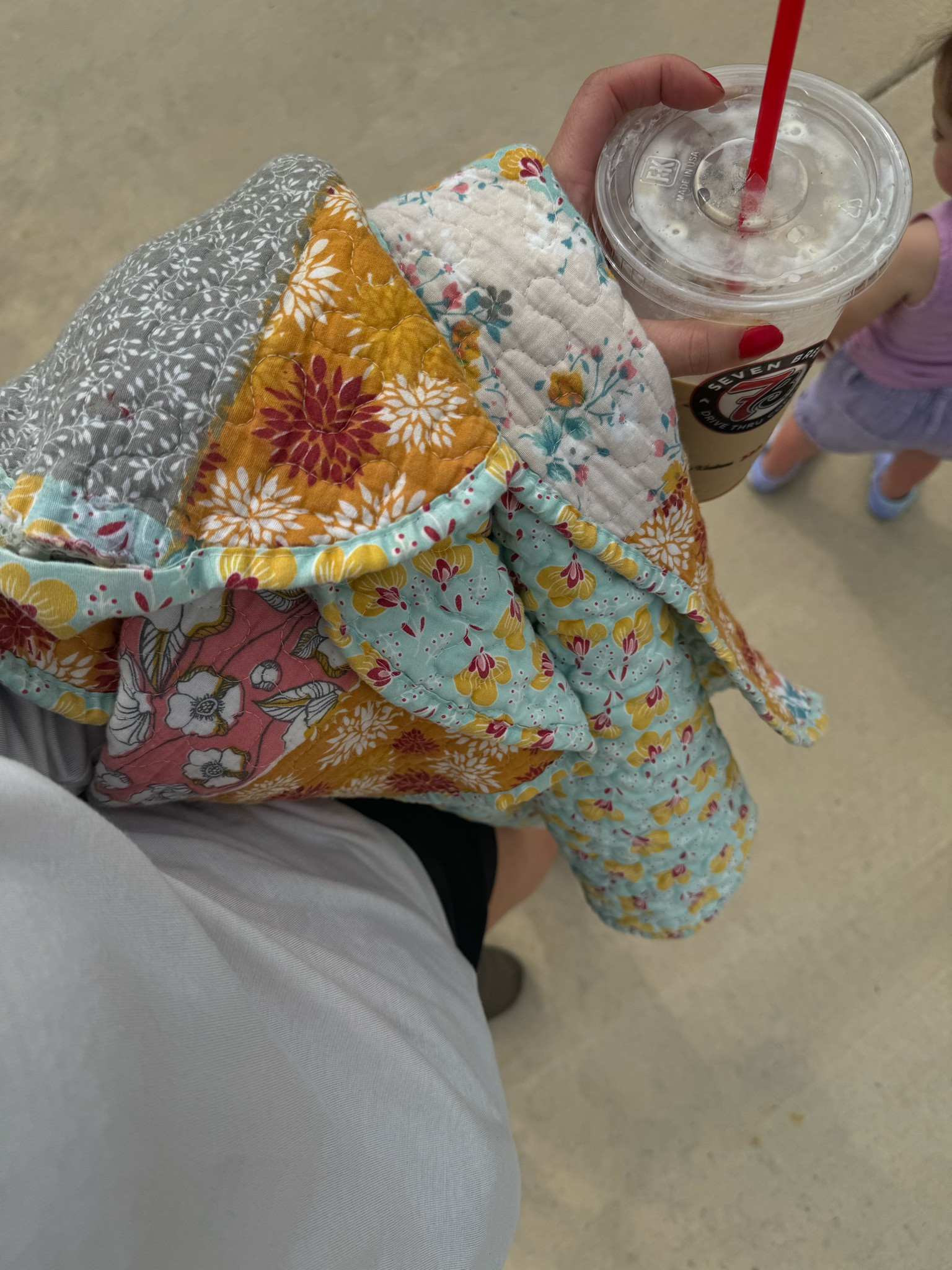 The perfect park day quilt ✨ vintage inspired, perfectly sized and brings me so much joy to sit on! ❤️ 

#amazon #quilt #cozy 

#LTKSeasonal #LTKhome #LTKfamily