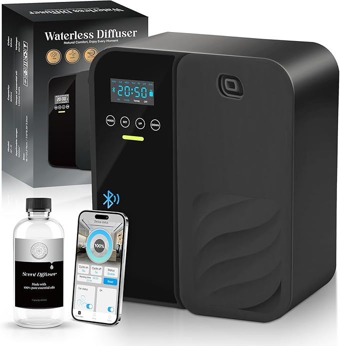 Hotel Scent Diffuser, House Scent Machine, 5000 Sq.Ft of Coverage, 500ml Large Capacity Aromather... | Amazon (US)