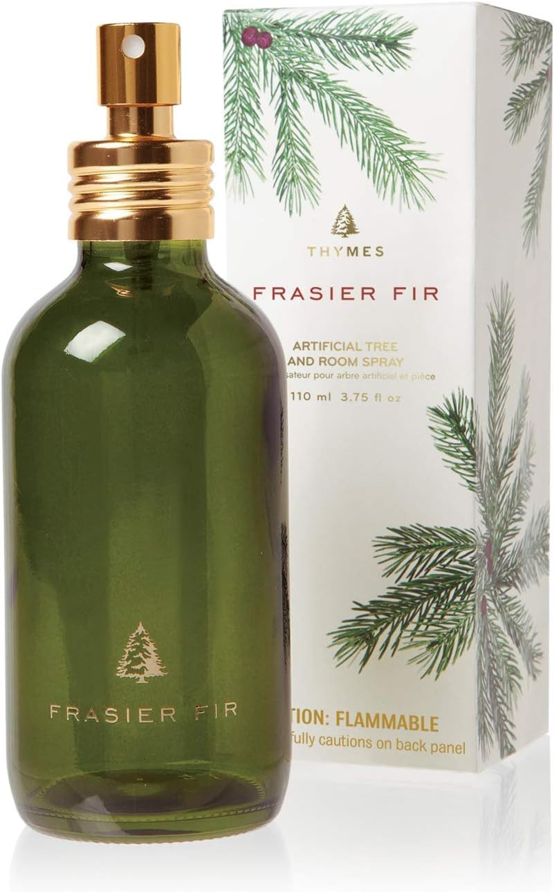 Thymes Frasier Fir Tree and Room Spray - Room Spray with Christmas Tree Scent - Air Fresheners fo... | Amazon (US)