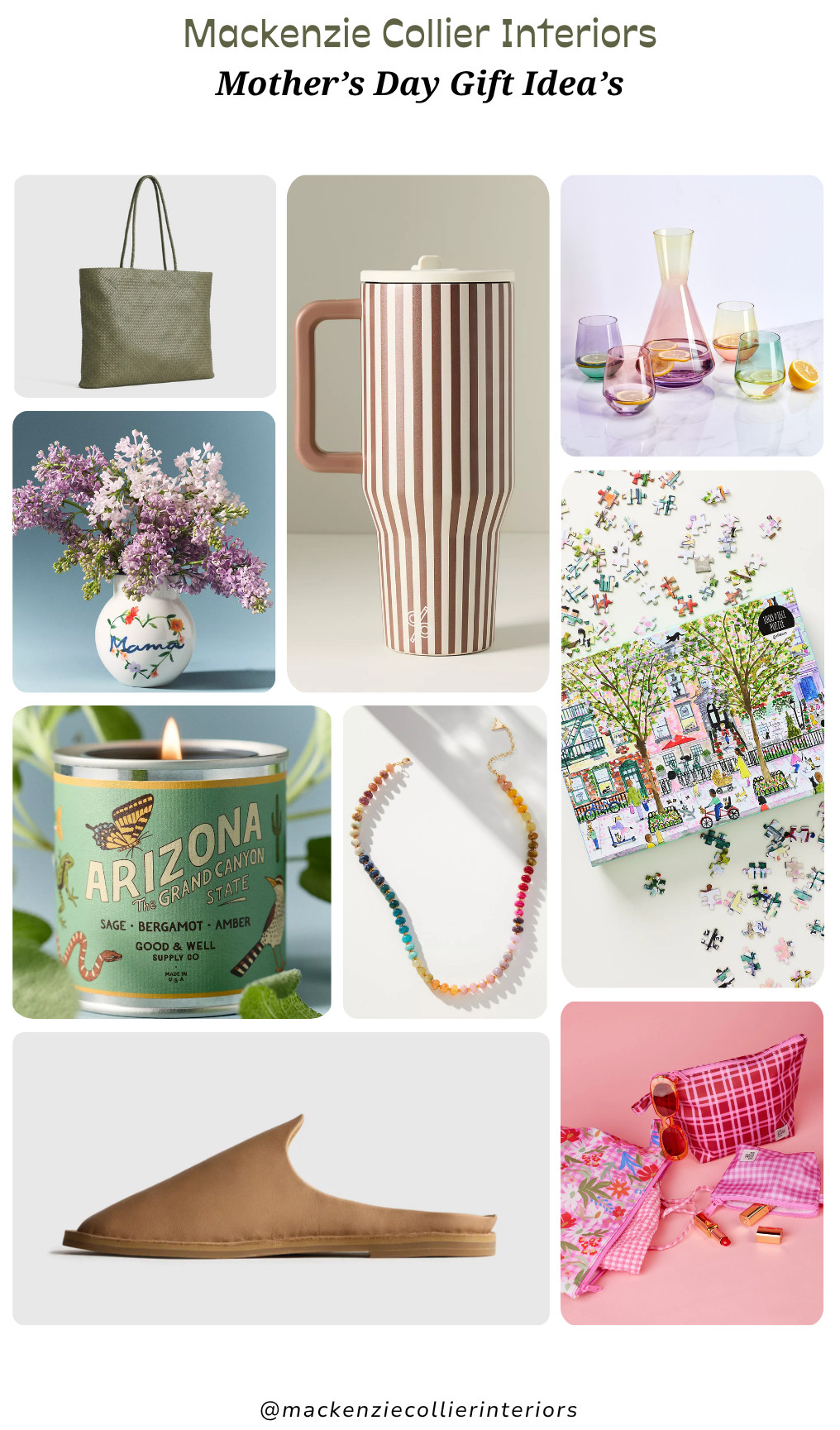 Moms deserve gifts that feel as beautiful as they are thoughtful. Mackenzie’s Mother’s Day Gift Guide is filled with elevated, everyday pieces designed to bring ease and style into her routine. From chic home accents and cozy essentials to stylish accessories, hosting pieces, and self care favorites, these are the best Mother’s Day gift ideas for the mom who does it all, effortless, functional, and timeless. 

 #LTKMothersDay #LTKmomlife #LTKHome