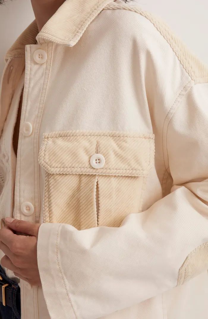 Boxy Chino Shirt Jacket | Nordstrom