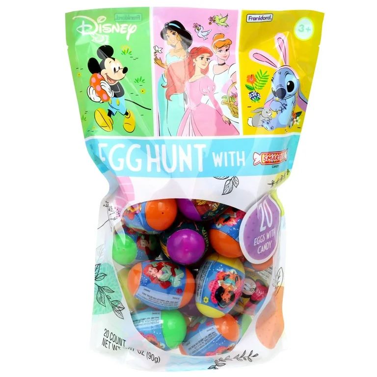 Frankford Disney Easter Egg Hunt with Smarties Candy, 3.17oz | Walmart (US)