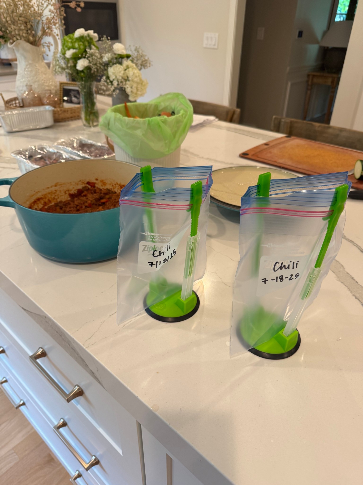 These baggie holders are a game changer for meal prepping and freezing 

#LTKHome #LTKFindsUnder50 #LTKFamily