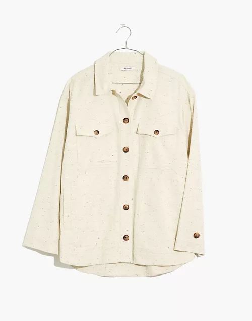 Donegal Flannel Shirt-Jacket | Madewell