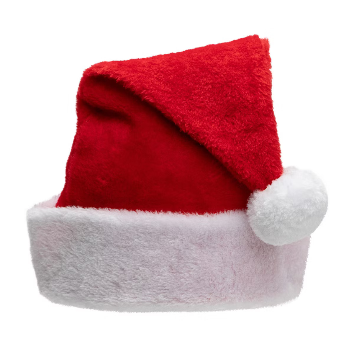 Northlight  Adult Plush Christmas Santa Hat - Large - Red and White | Target