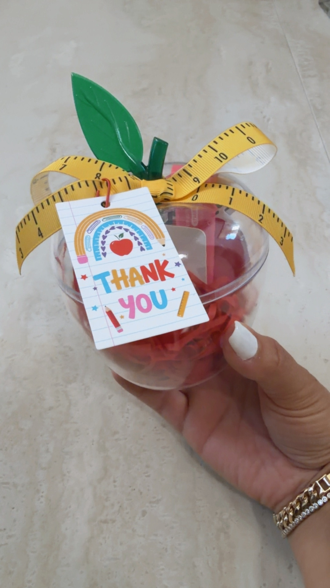 BACK TO SCHOOL TEACHER GIFT IDEA🚌
This set of apple shaped candy jars brings everything you need for a quick and inexpensive thoughtful teacher gift.
#backtoschool #teachergift #giftidea #teacherappreciation #teachergifts #amazonfind

#LTKmomlife #LTKKids #LTKSeasonal