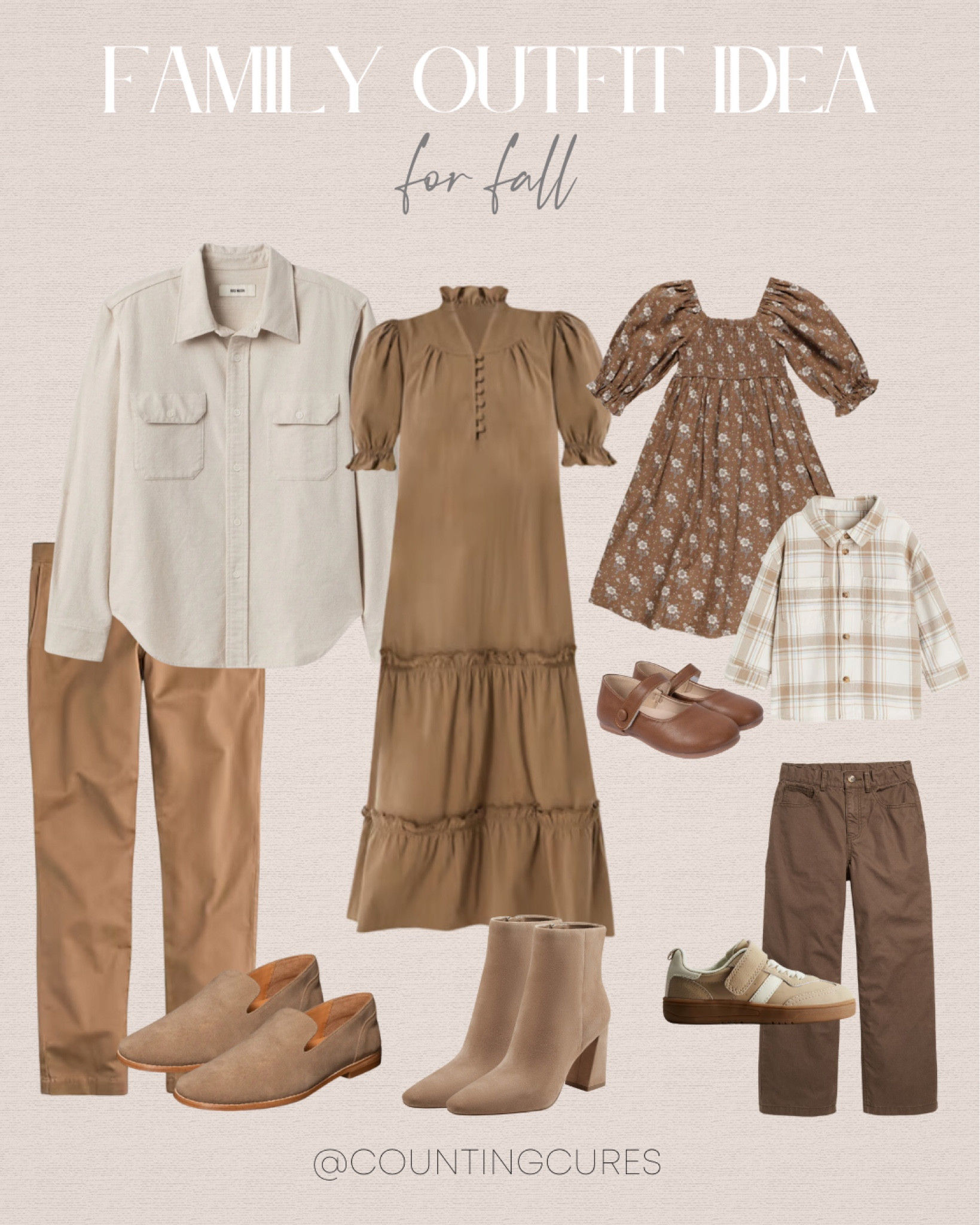 Cozy sweaters, comfortable pants, and stylish accessories? This family outfit inspo is perfect for creating warm and inviting fall memories. Shop this look now.
#seasonalfashion #matchingstyle #neutrallook #familyoutfits

#LTKSeasonal #LTKStyleTip #LTKFamily