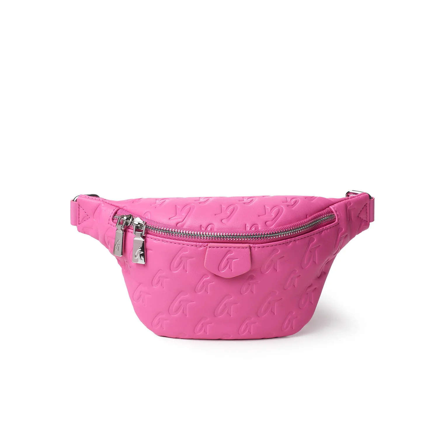 MINI MONOGRAM FANNY PACK - HOT PINK | Glam-Aholic Lifestyle
