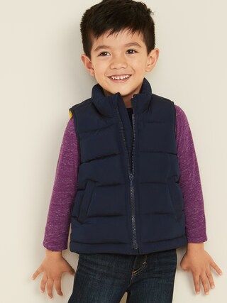 Frost-Free Puffer Vest for Toddler Boys | Old Navy (US)