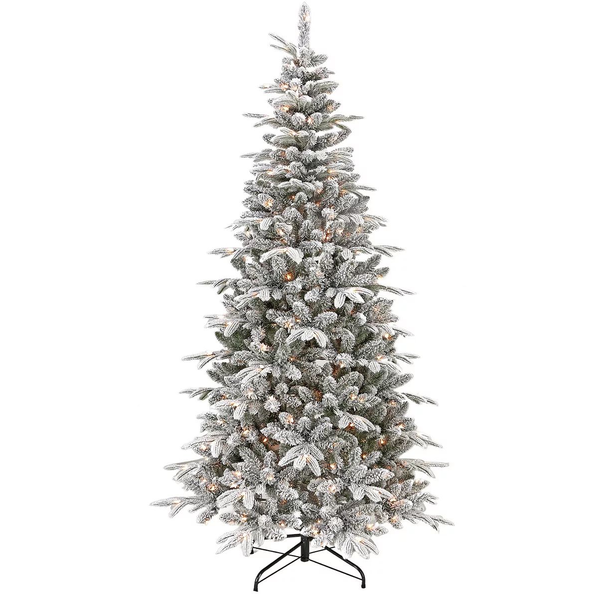 National Tree Company 7-ft. 350-Light Pacific Mixed Pine Flocked Artificial Christmas Tree | Kohl's