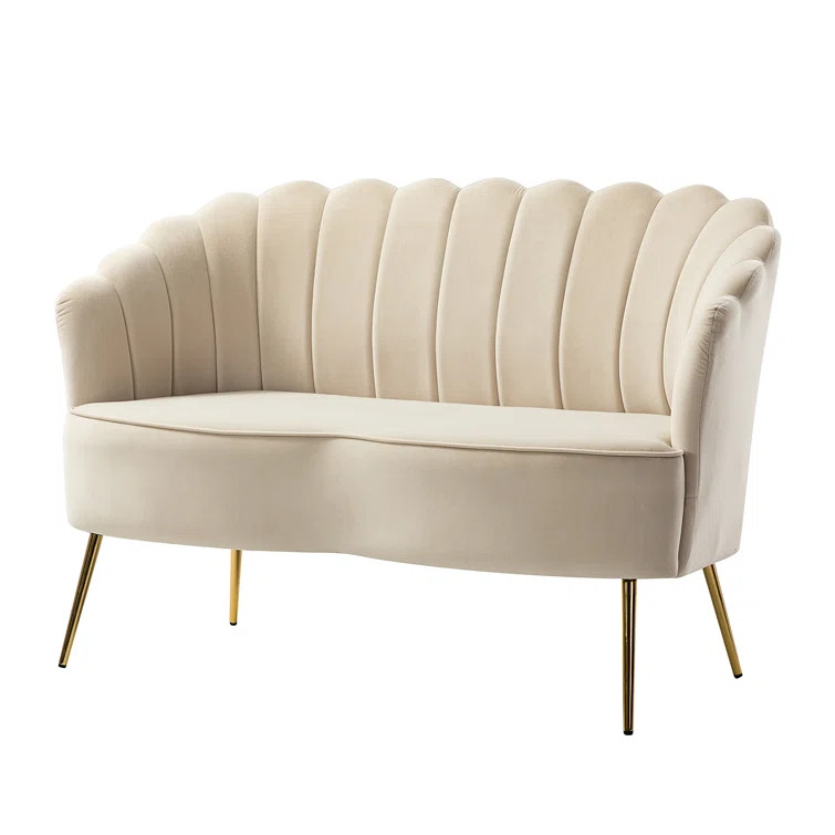 Hendrix 50.2'' Flared Arm Loveseat | Wayfair North America