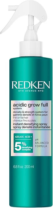 Redken Acidic Grow Full Instant Densifying Spray - Lightweight Root-Lift Hair Spray for Fuller, T... | Amazon (US)