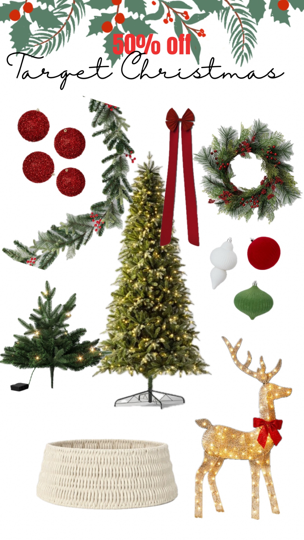 Target Christmas sale!

#LTKSeasonal #LTKSaleAlert #LTKHoliday