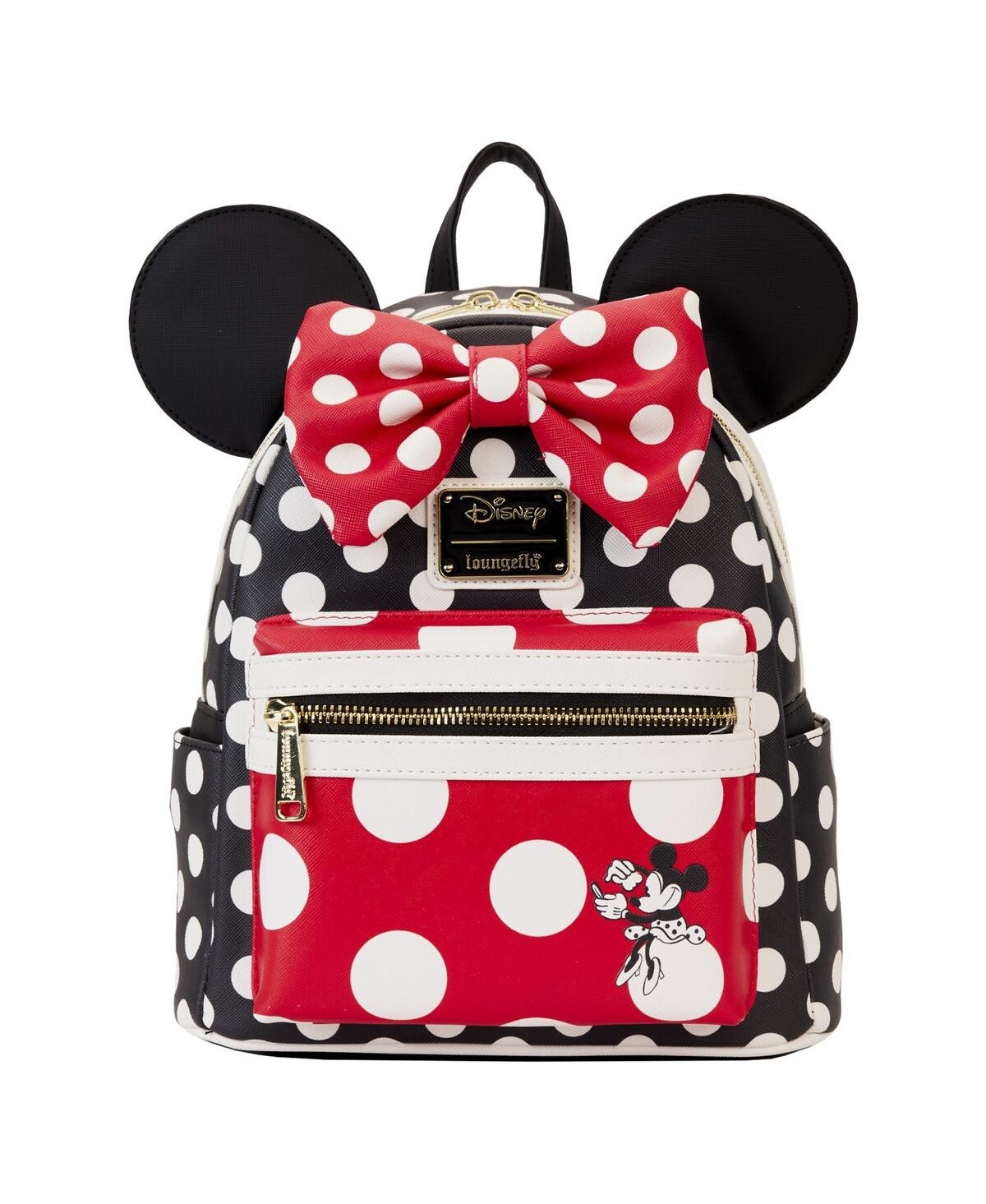 Men's and Women's Loungefly Mickey & Friends Minnie Mouse Rocks The Dots Classic Mini Backpack - Multi | Macy's