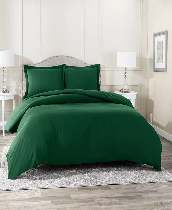 Nestl Super Soft Double Brushed Microfiber 2 Pc. Duvet Cover Set, Twin - Macy's | Macy's