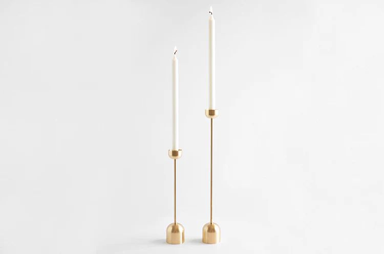 Dome Spindle Candle Holder in Various Sizes – BURKE DECOR | Burke Decor