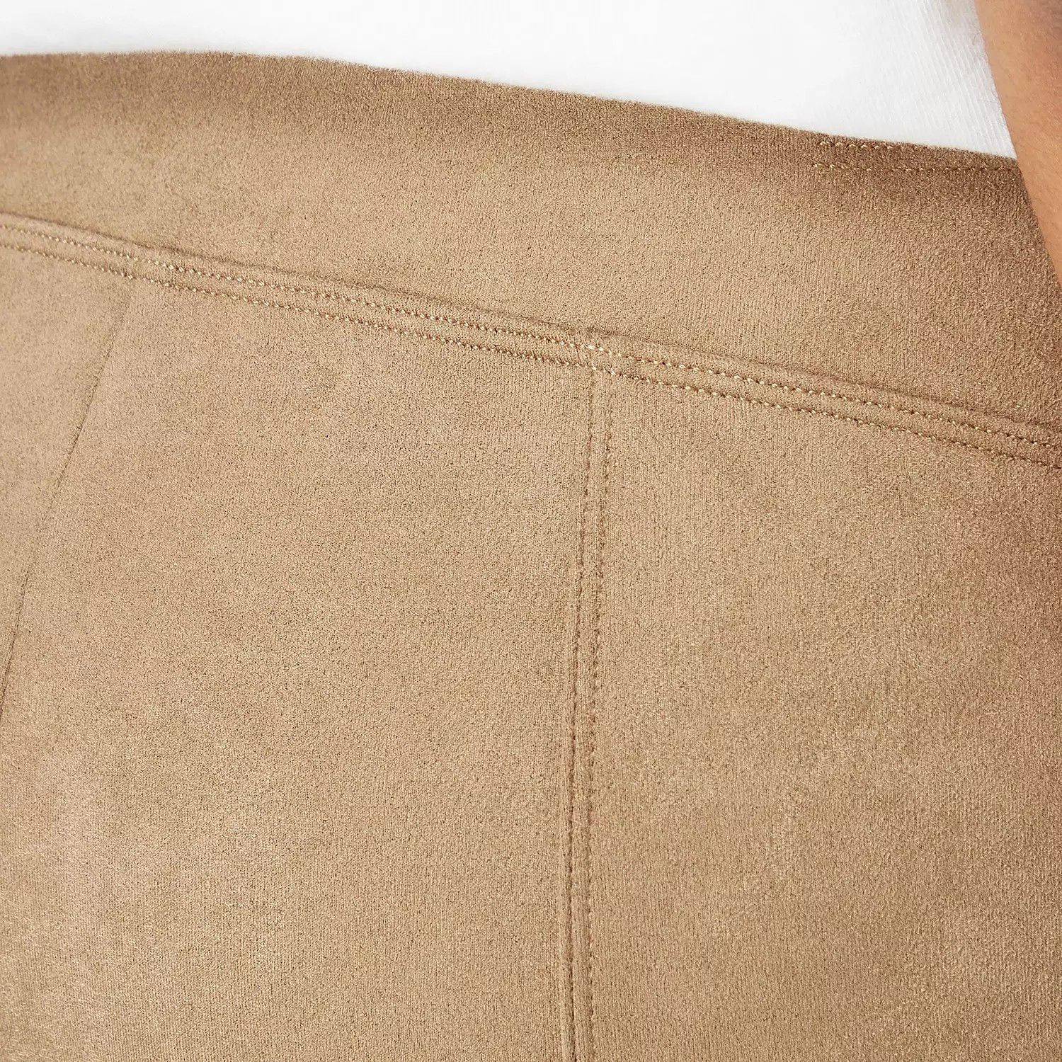 SPANX Faux Suede Leggings - Camel | Brown Thomas (IE)