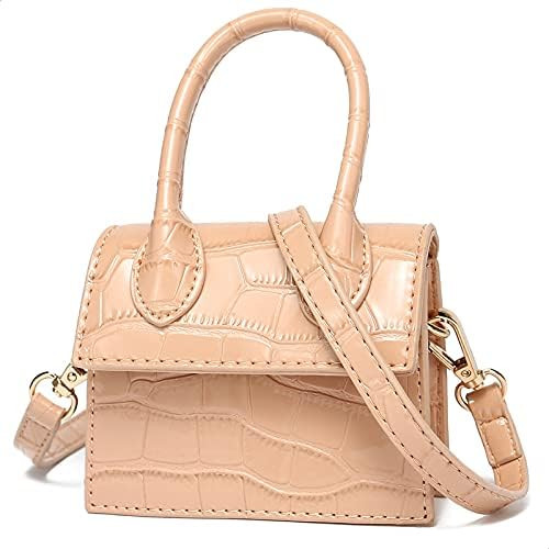 CATMICOO Mini Purse for Women, Mini Bag with Crocodile Pattern | Amazon (US)