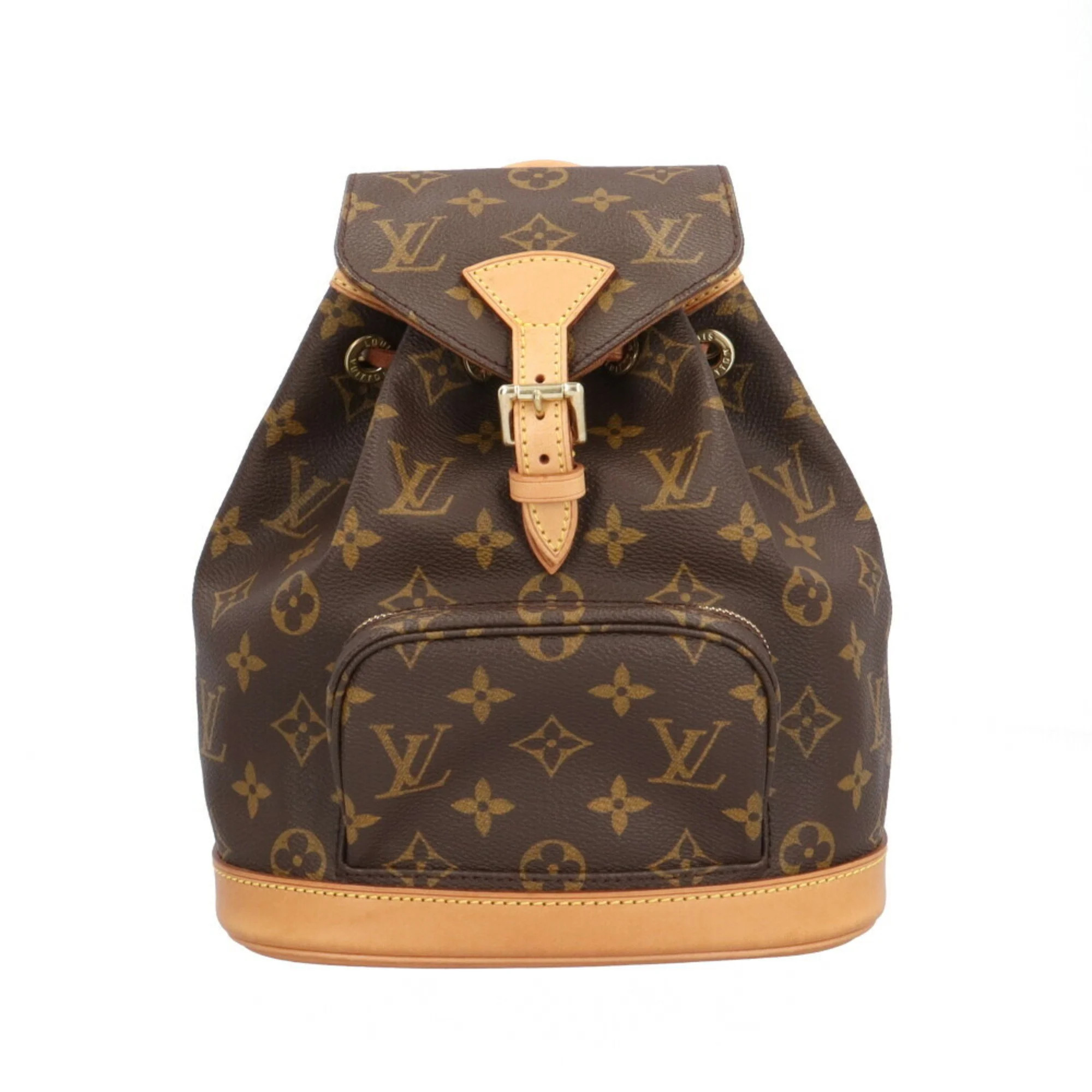 Pre-Owned Louis Vuitton Montsouris Monogram Backpack/Daypack Canvas M51137 Women's... (Fair) | Walmart (US)