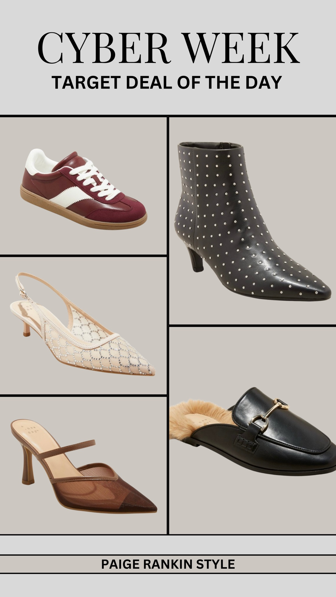 40% off shoes at Target today only!

#LTKCyberWeek #LTKHoliday #LTKSeasonal