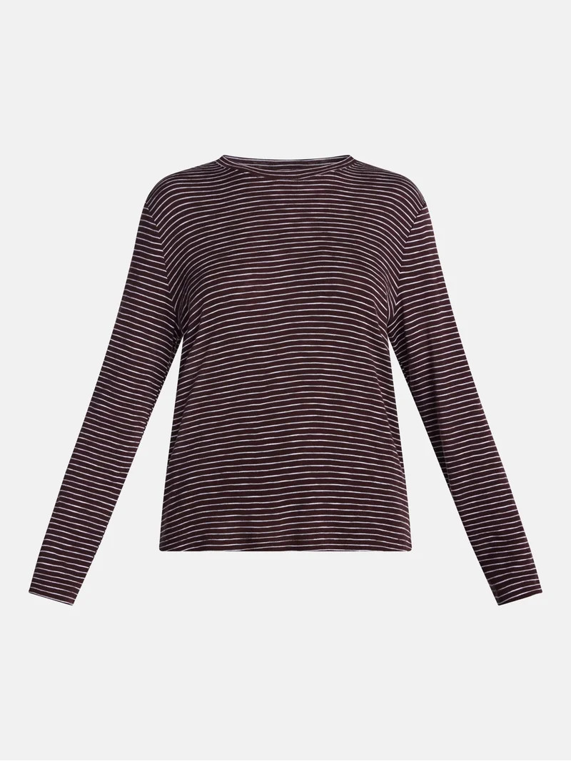 Scenario Women's Oversized Tee with Long Sleeves, Sizes XS-XXXL | Walmart (US)