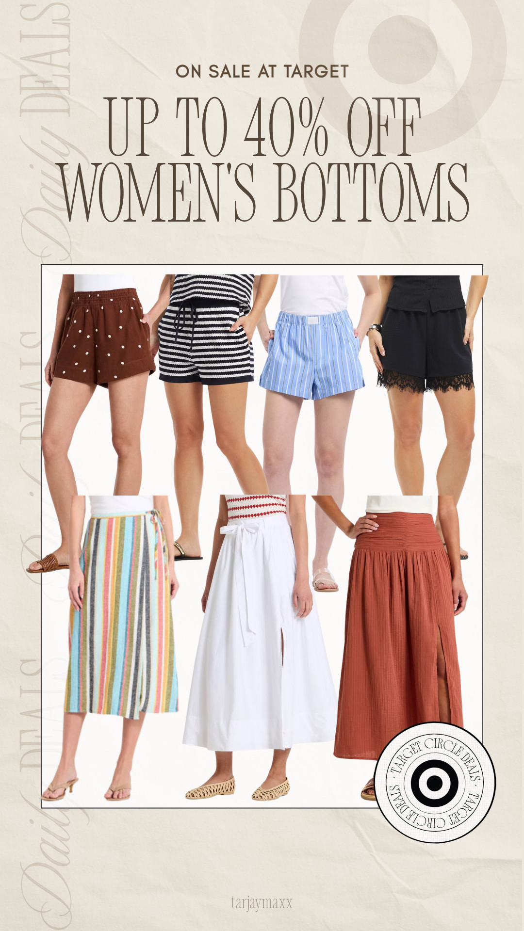 Jeans, shorts, linen pants, skirts...there are so many good finds included in this target sale. Definitely worth checking out before your size is gone!
wedding guest dress summer, prime day deals, summer dresses, plus size fashion, business casual workwear, fathers day gift guide, country concert, bathing suits, bathroom decor, meredith hudkins, target style, target deals 

 #LTKootd #LTKSeasonal #LTKWorkwear