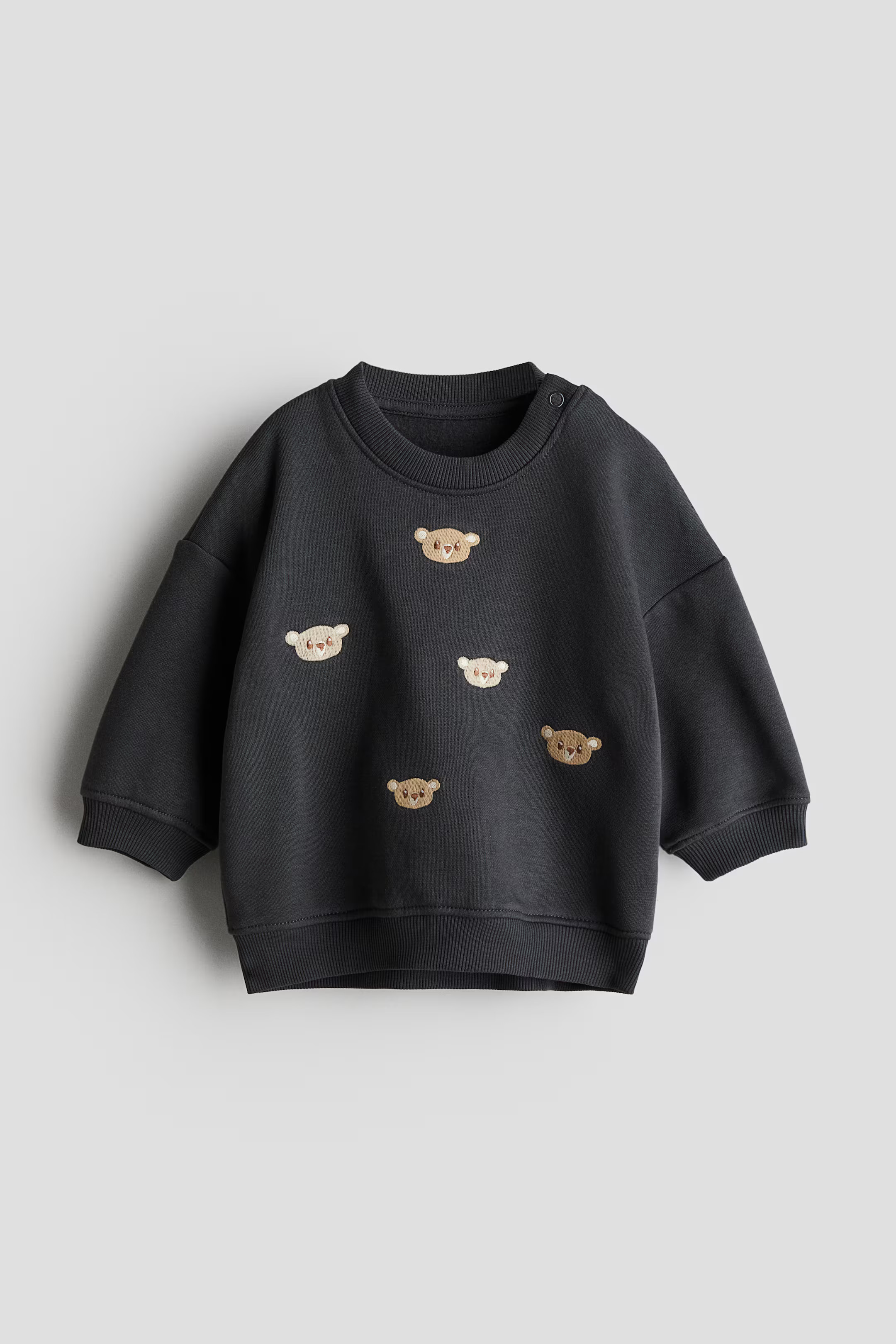 Motif-detail sweatshirt | H&M (UK, MY, IN, SG, PH, TW, HK)