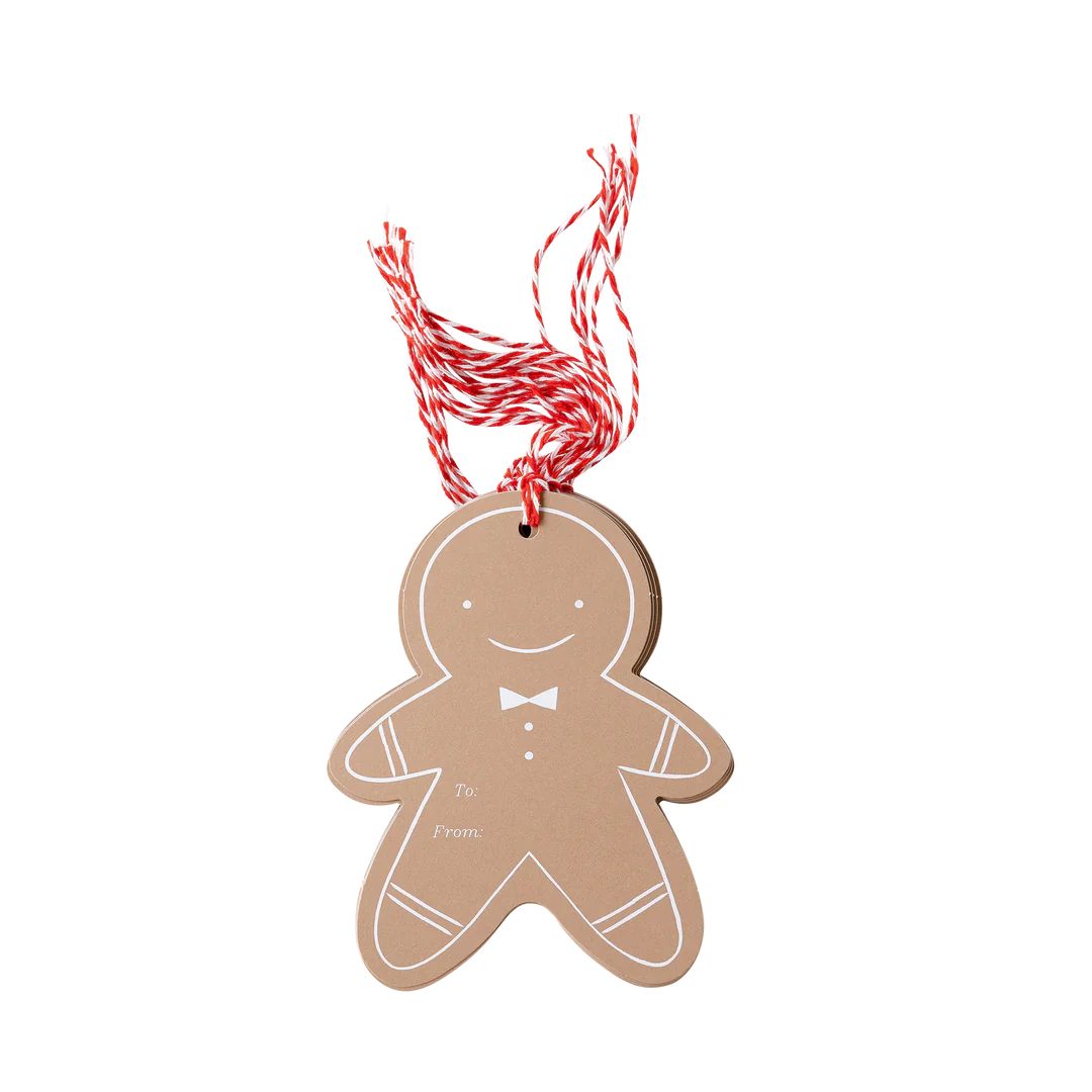 Gingerbread Man Tree Over-sized Tags | My Mind's Eye