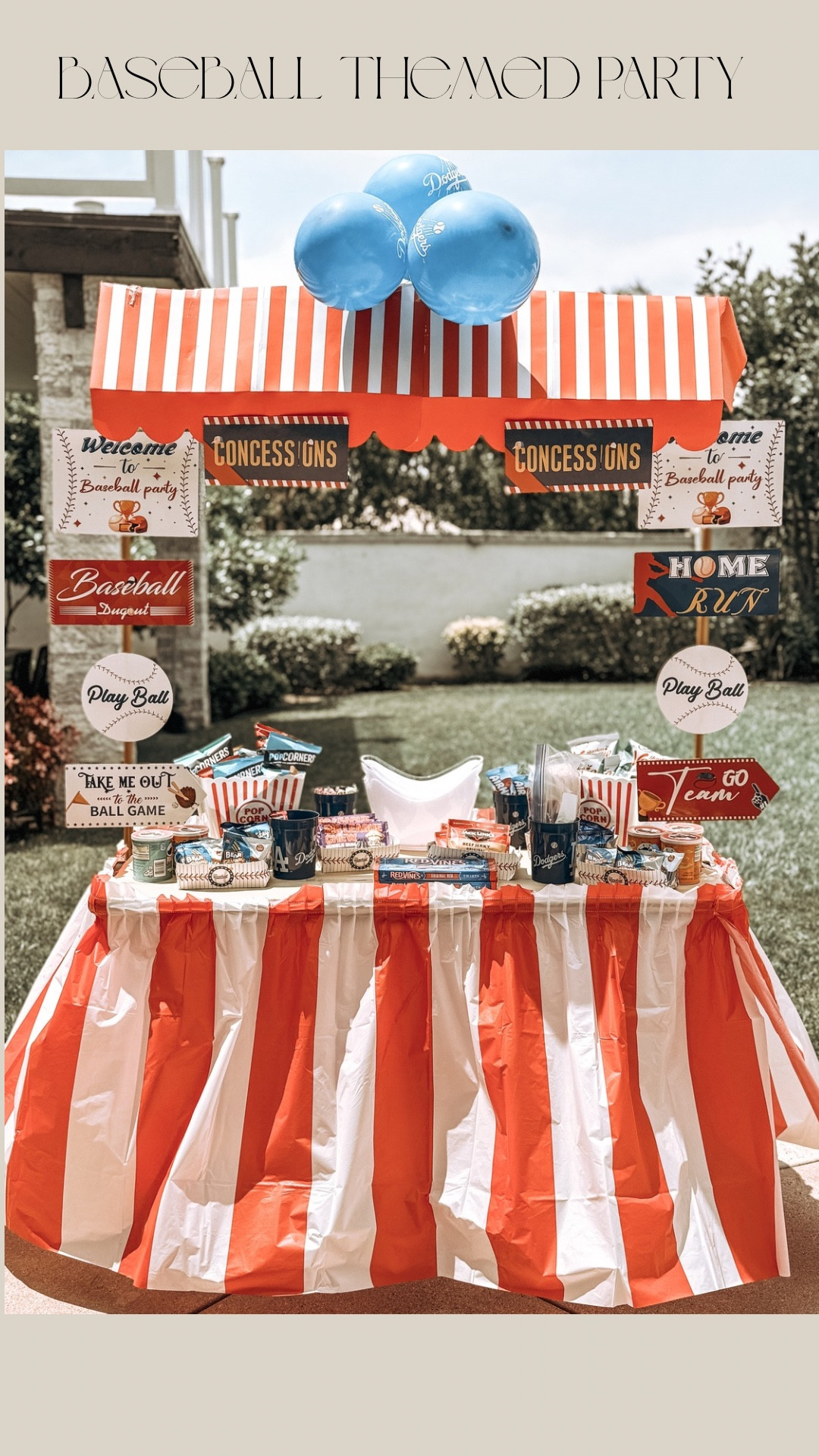 Baseball themed party 


#LTKHome #LTKSeasonal #LTKKids