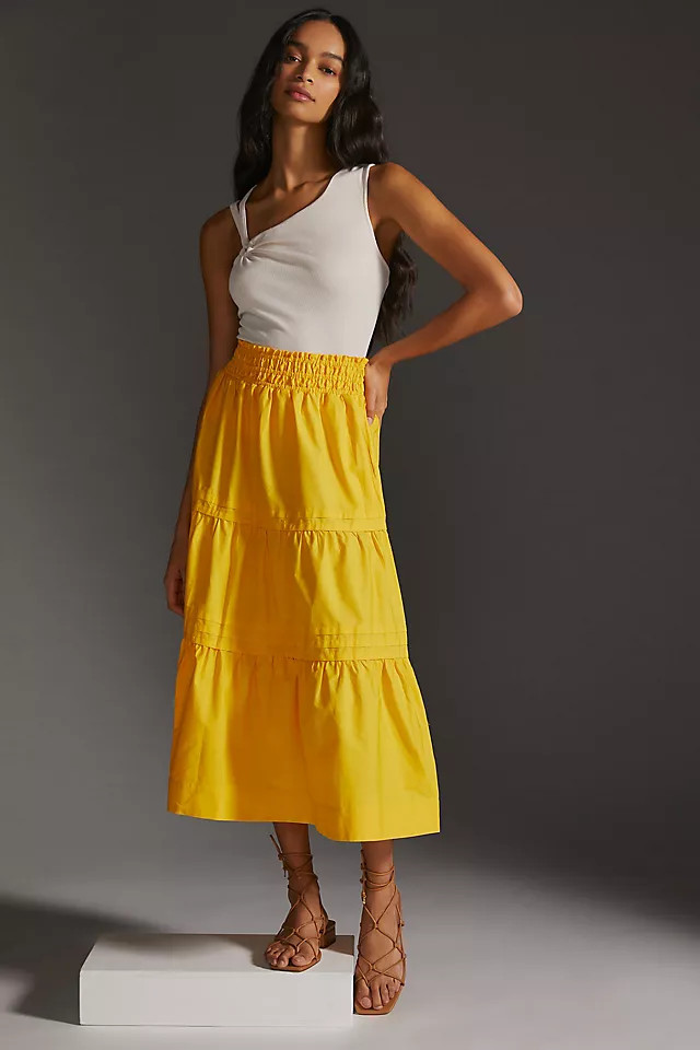 Maeve Somerset Maxi Skirt | Anthropologie (US)