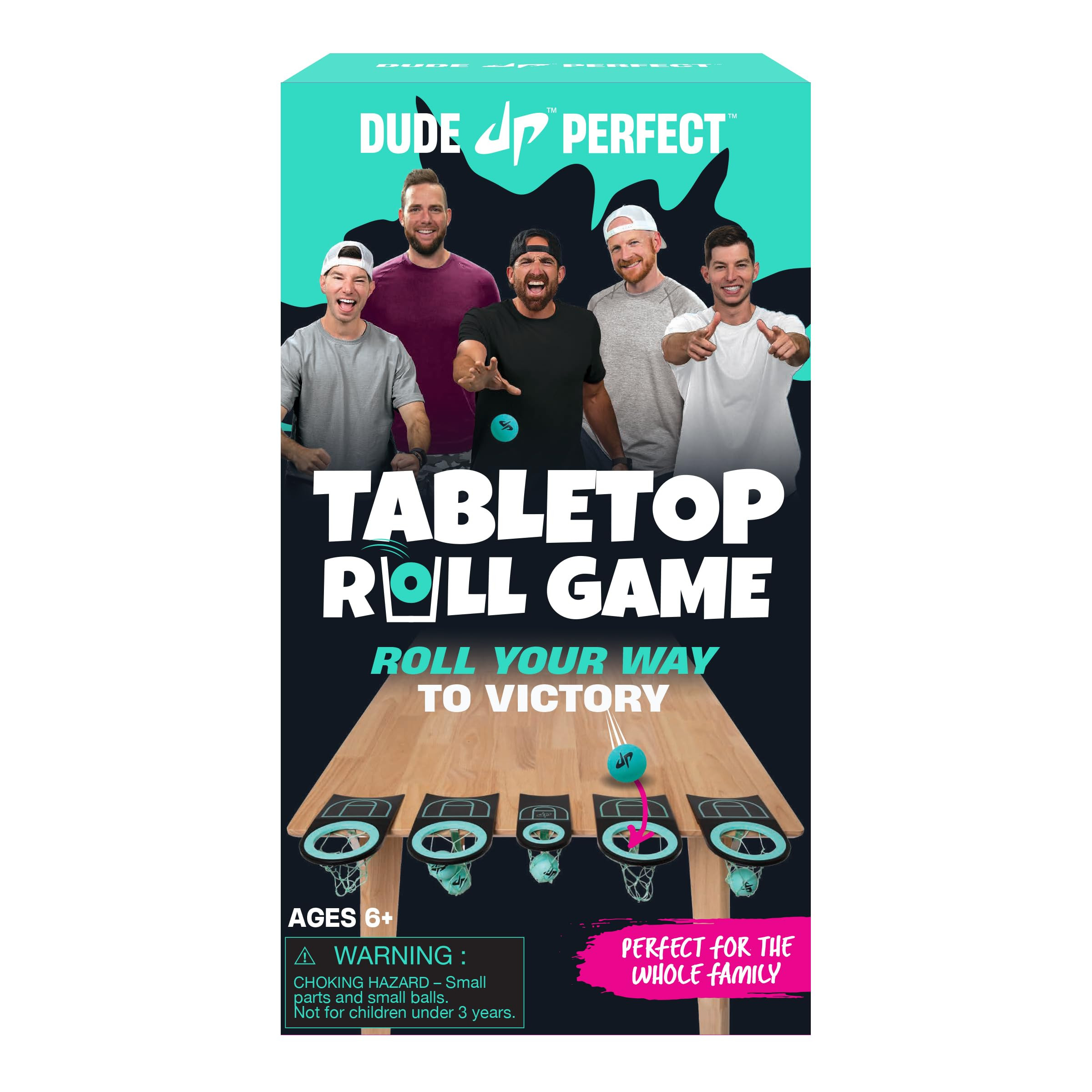 Dude Perfect Tabletop Roll, a Target Toss Game, for Kids and Adults, Great for Family and Friend ... | Amazon (US)