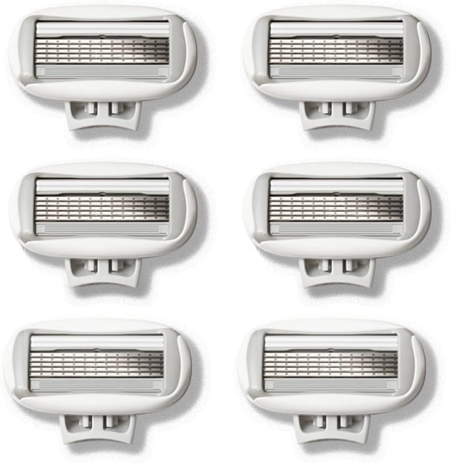 FLAMINGO Women's Razor 5-Blade Refills - Razors for Women - 6ct | Amazon (US)