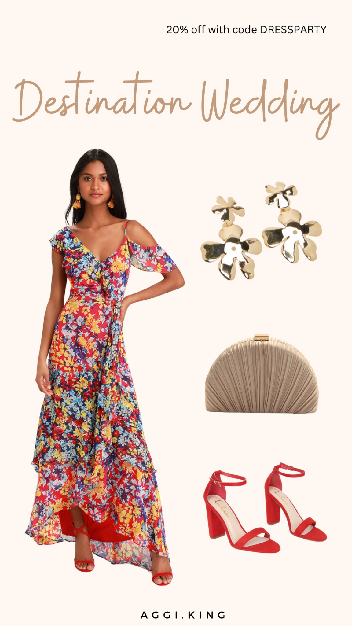 Destination wedding look from Lulus 

20% off with code DRESSPARTY 

#lulus #spring #wedding #destination #dress 

#LTKstyletip #LTKwedding #LTKSpringSale