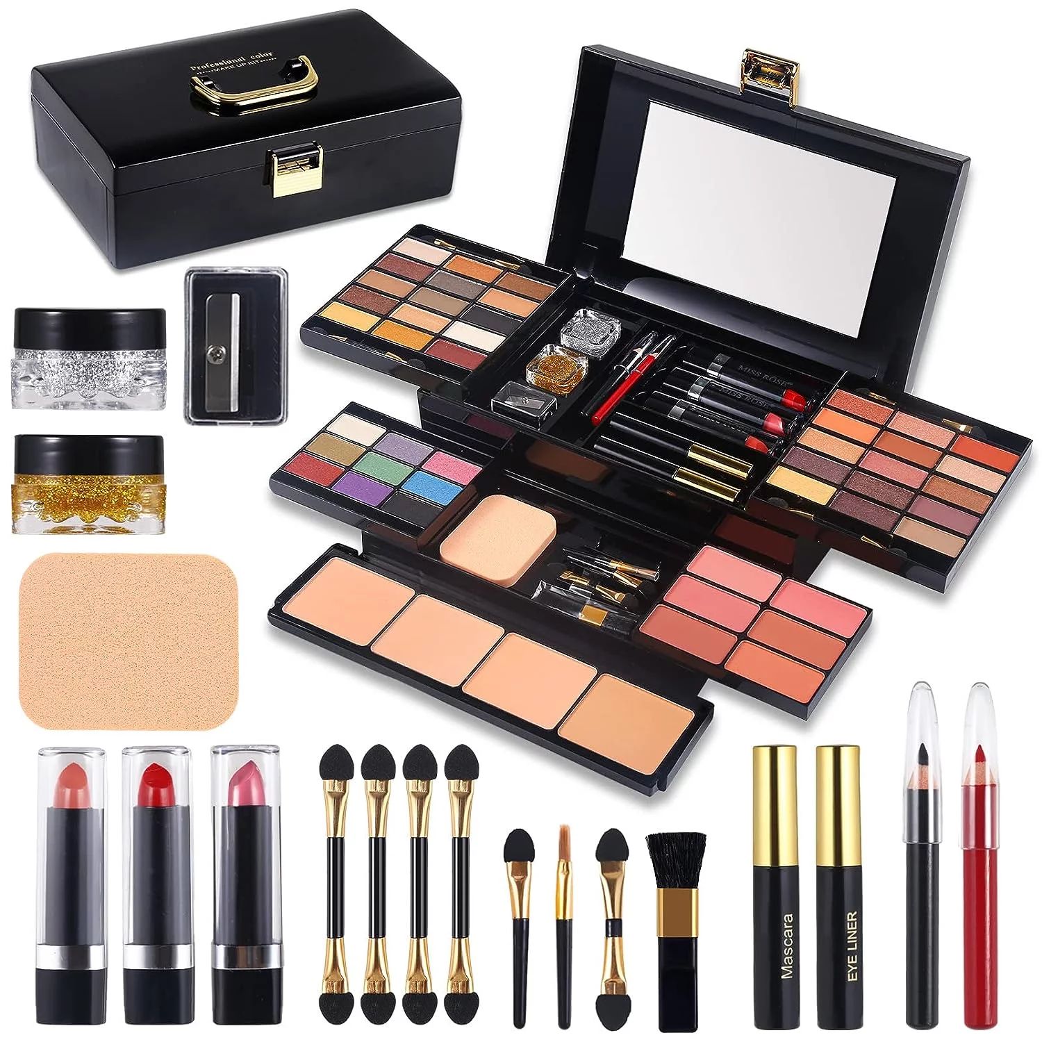 58 Colors Professional Makeup Kit for Women Full Kit,All in One Makeup Set for Women Girls Beginn... | Walmart (US)