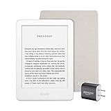 Kindle Essentials Bundle including All-new Kindle, now with a built-in front light, White - with Spe | Amazon (US)
