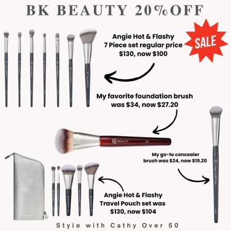 BK Beauty has a sale currently on until May 12. You can save up to 35% on certain bundles. 
#bkbeauty
#makeupbrush
#makeup
#cosmetics
#maturemakeup
#over50
#travelmakeup
#ltkover50

#LTKgiftguide #LTKcanada #LTKbeauty