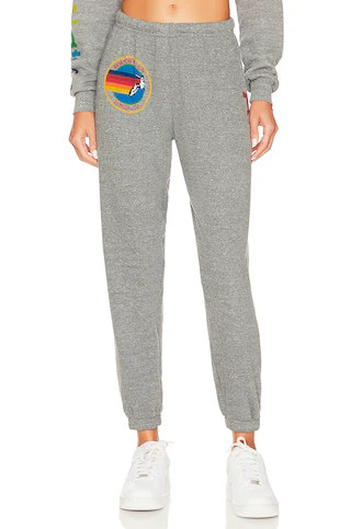 Aviator Nation Sweatpant in Heather Grey from Revolve.com | Revolve Clothing (Global)