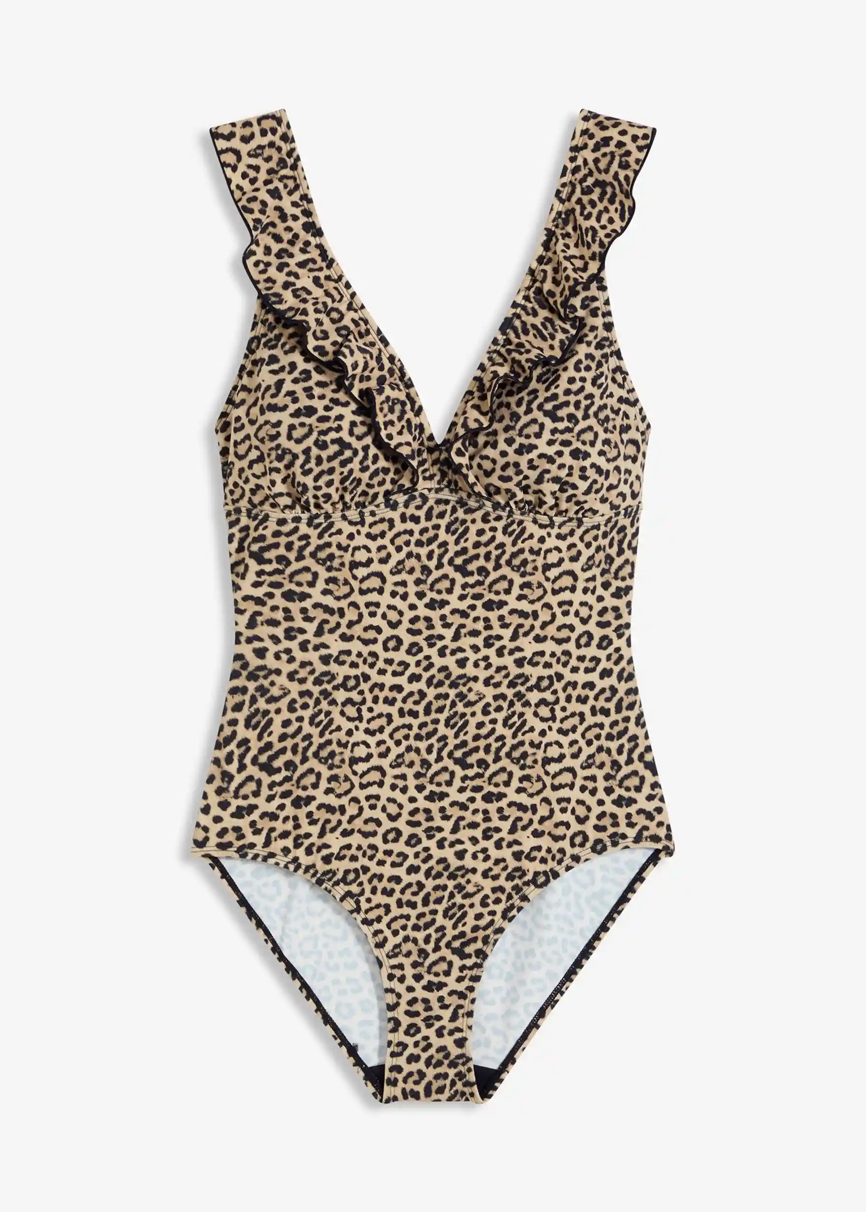 Badeanzug mit Leo-Druck - beige - Damen | bonprix | Bonprix DE