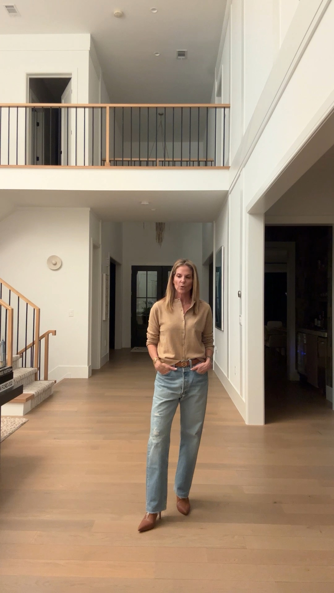 Jeans, cardigan, boots, belt and some simple jewels and I’m out the door! 

#LTKOver40 #LTKStyleTip #LTKSeasonal