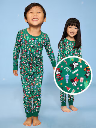 Old Navy x Disney Unisex Graphic Snug-Fit Pajama Set for Toddler & Baby | Old Navy (US)
