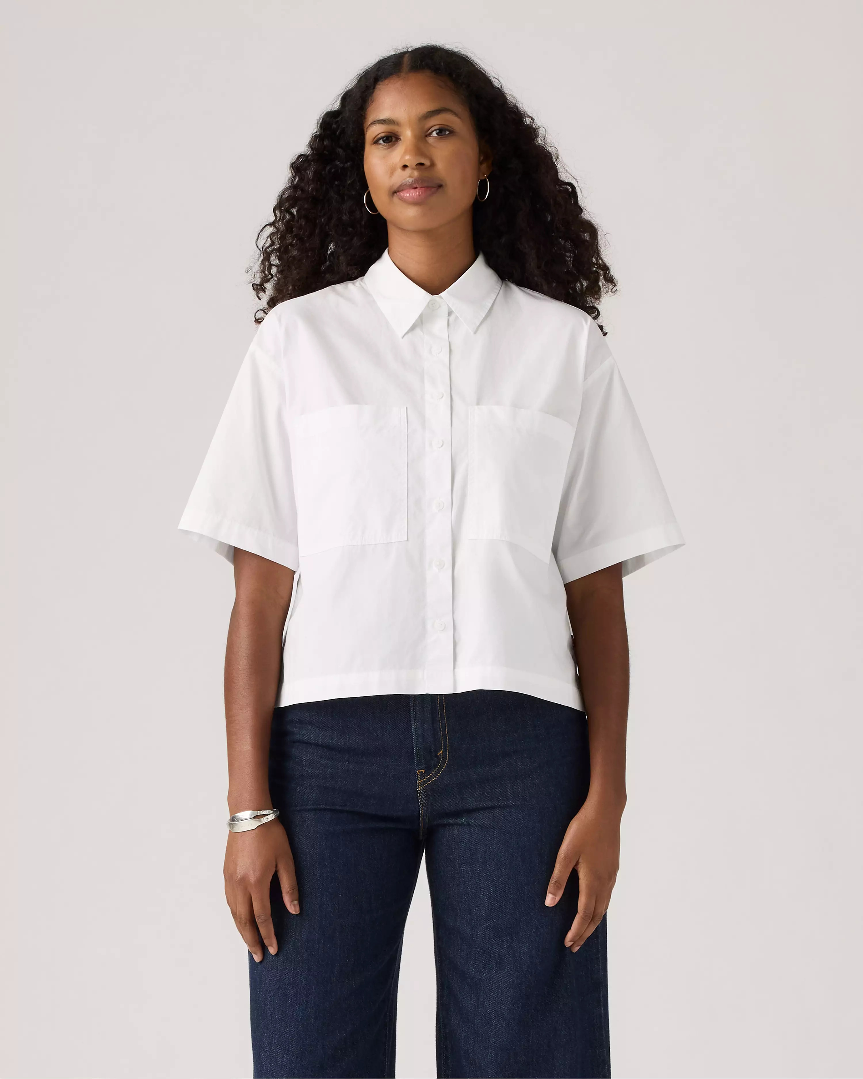 Harlie Short-sleeve Cropped Shirt | Levi's US