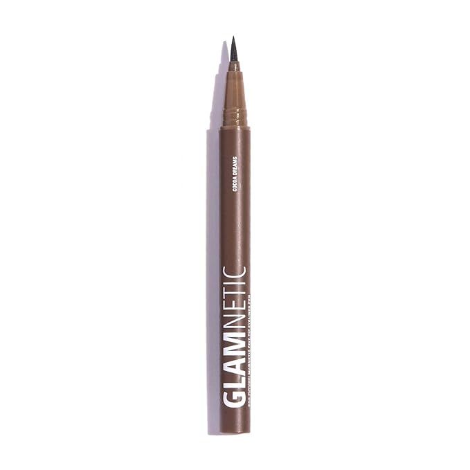 Glamnetic Magnetic Eyeliner Pen - Cocoa Dreams | Soo Future! Brown Waterproof Liquid Liner Pen fo... | Amazon (US)