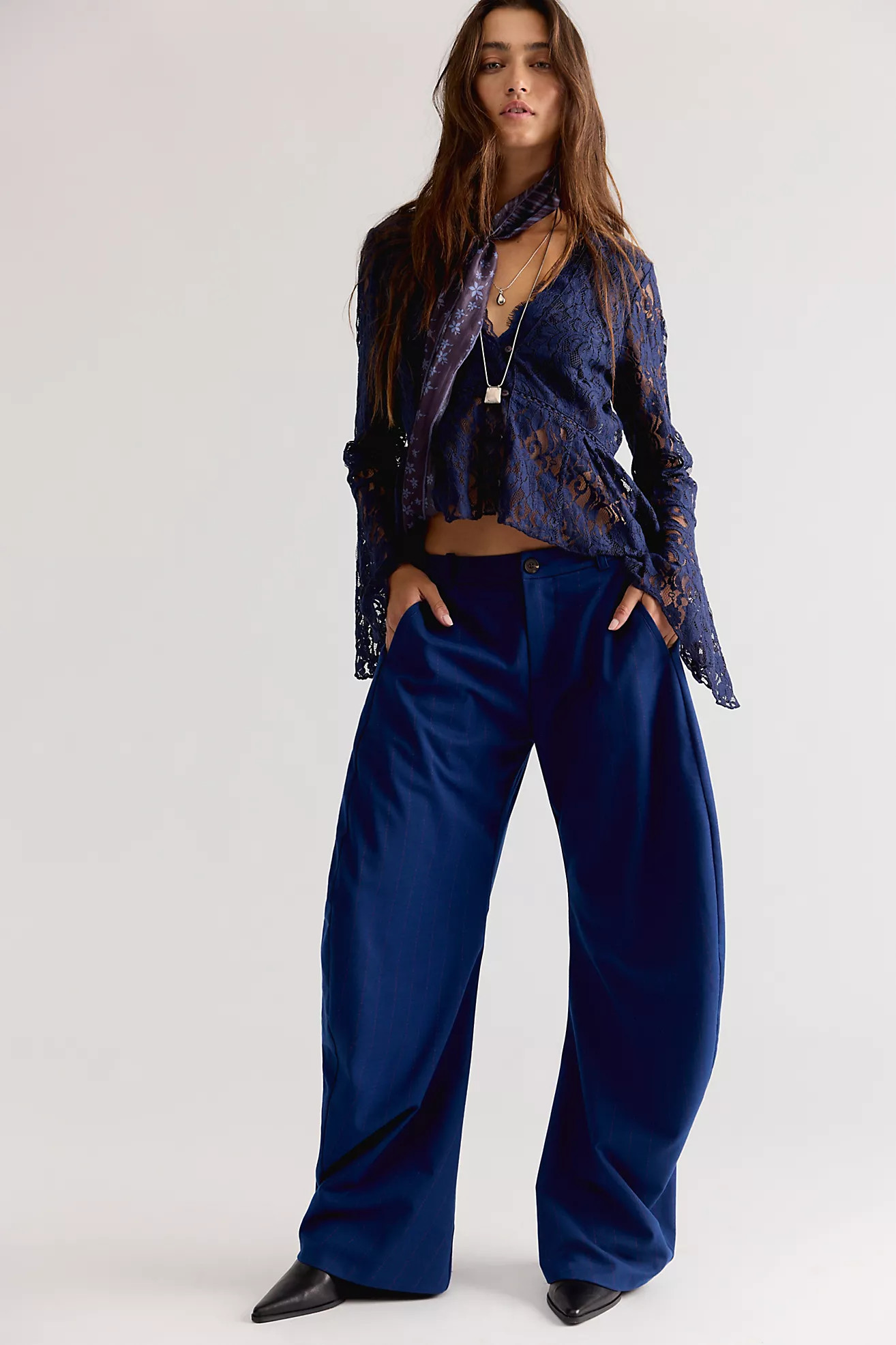 Spotlight Menswear Striped Barrel Trousers | Free People (Global - UK&FR Excluded)
