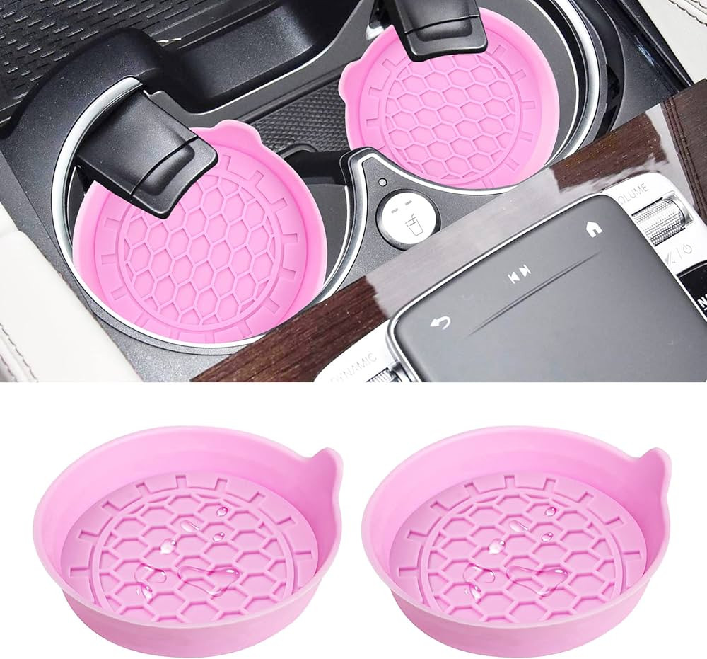 Amooca Automotive Cup Holders Universal Car Cup Coaster Waterproof Non-Slip Sift-Proof Spill Hold... | Amazon (US)