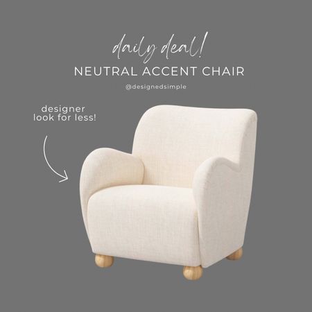 Get the designer look for less- neutral accent chair on sale - very Amber Interiors vibe! 

accent chairs, living room chairs, affordable accent chairs,
Target chairs, Target furniture

#LTKstyletip #LTKhome #LTKsalealert