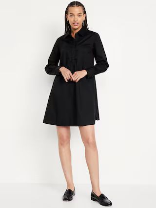 Loose Mini Shirt Dress | Old Navy (US)