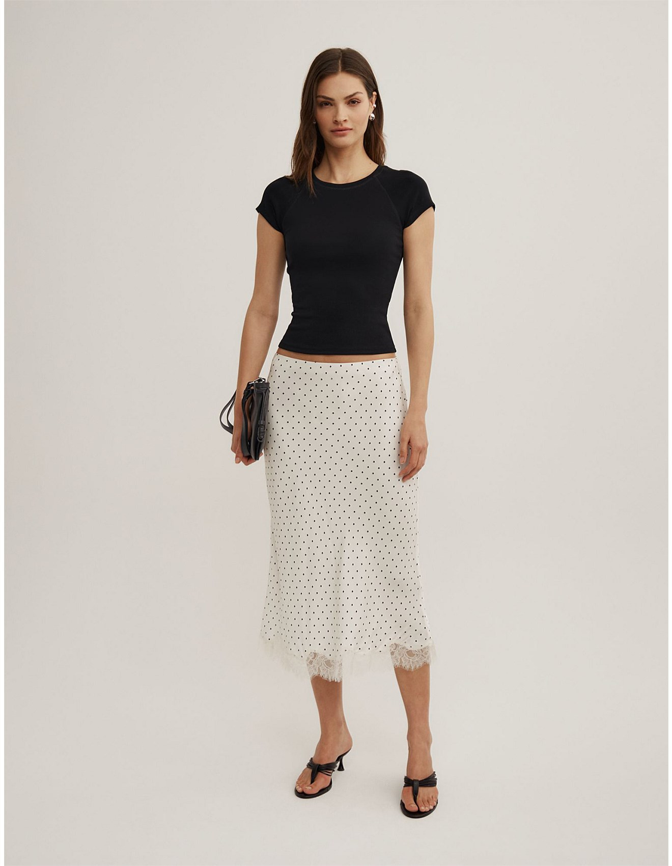 Lace Midi Skirt | David Jones (Australia & New Zealand)